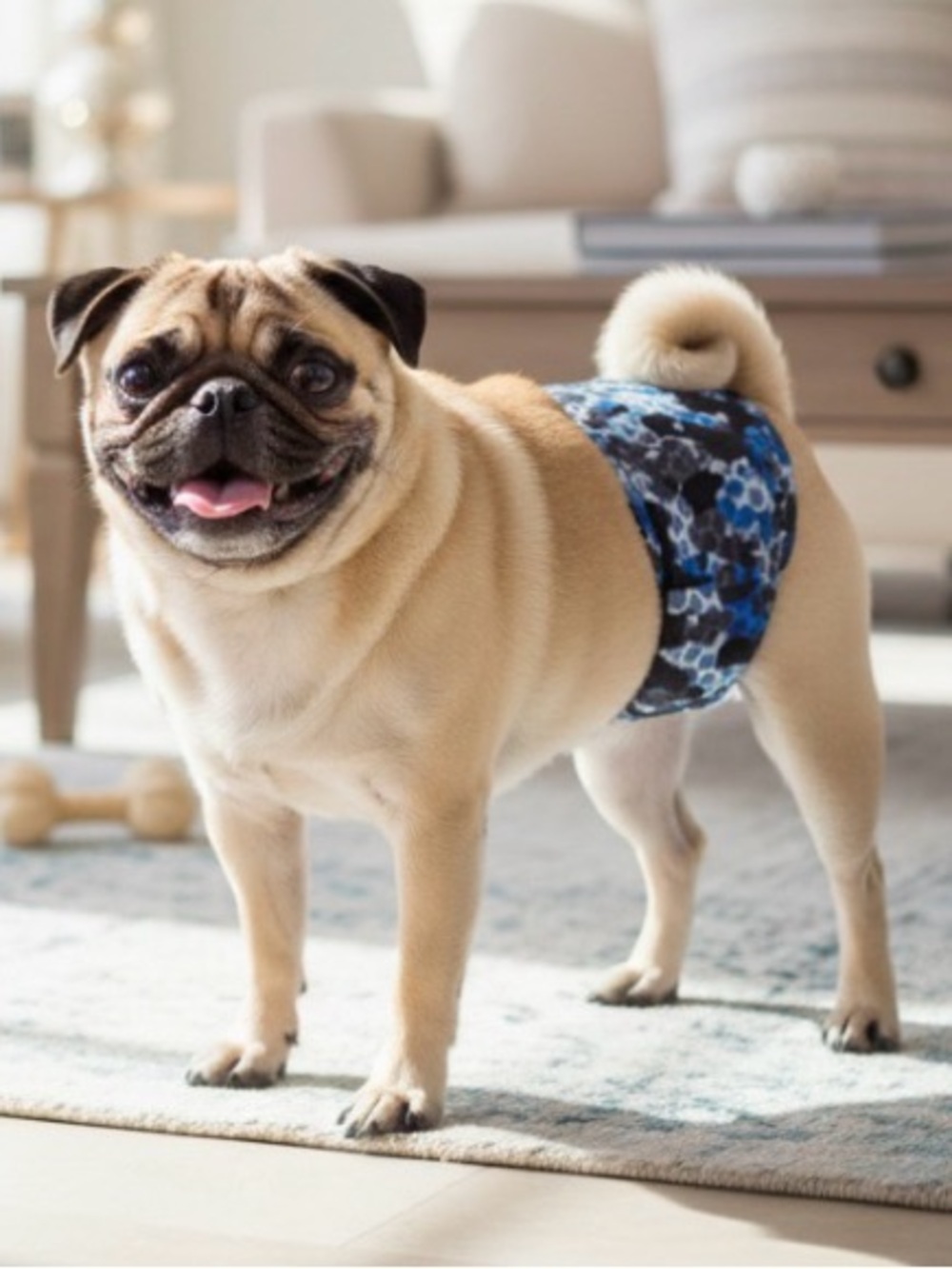 Pet‎ Soft Male Dog Belly Bands Medium 3 Pack New